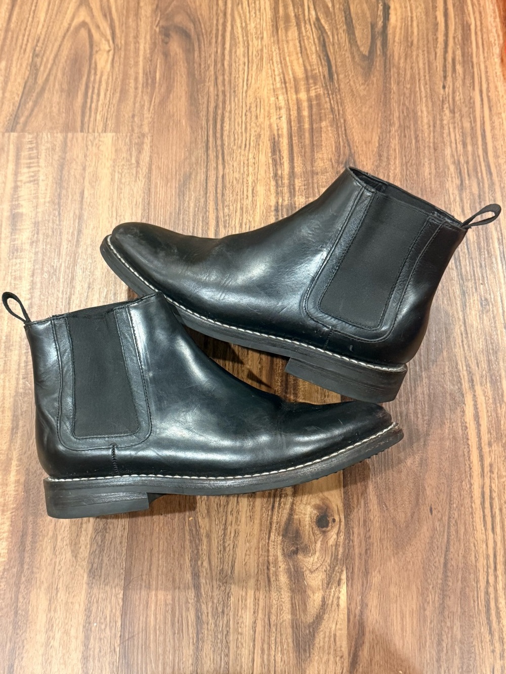 Thursday Boot Company Duke Everyday Men's Chelsea Boot Size 7.5 Black Leather